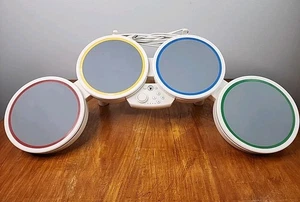 Nintendo Wii Harmonix WIRED Rockband Drums Model 19092 DRUMS ONLY Tested - Picture 1 of 14