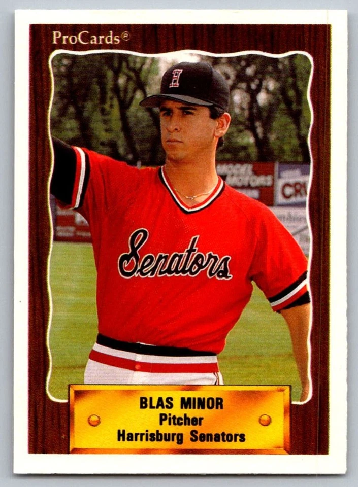 1990 CMC Blas Minor Harrisburg Senators #738 - Image 1 of 2