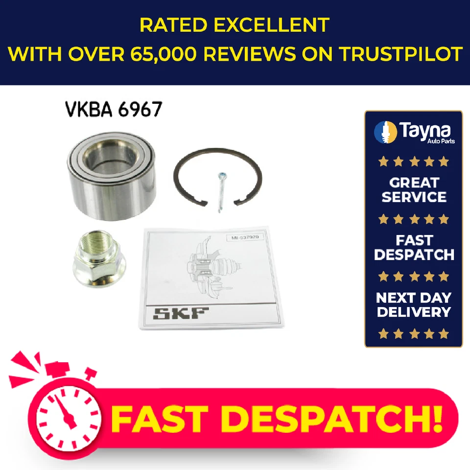 Kit de cojinete de rueda para DAIHATSU CHARADE Mk4 1.5 delantero 94 a 01 SKF 9004363187 Foto 1 de 4