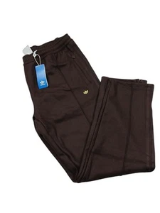 NEU $ 130 ADIDAS ORIGINALS 3-STREIFEN WOLLE TRAININGSHOSE TREFOIL BRAUN IZ3181 GRÖSSE M - Bild 1 von 12