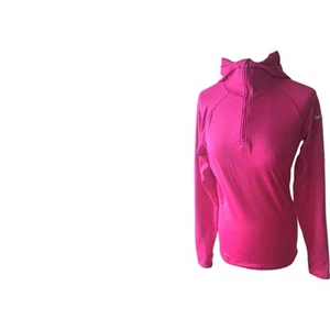 Nike Womens Sports/running Top Size S Pink & Grey VGC - Picture 1 of 8