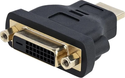DVI-D Buchse 24+1 Buchse auf HDMI Stecker Display Adapter Konverter - Bild 1 von 4