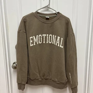 See The Way I See | Large | Emotional (and that's okay) Crewneck Sweatshirt - Picture 1 of 8