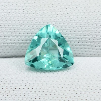 1,48 ct INCREÍBLEMENTE RARO - AZUL VERDE - APATITA NATURAL Trillón Ver Vdo 3617 aC Foto 1 de 2