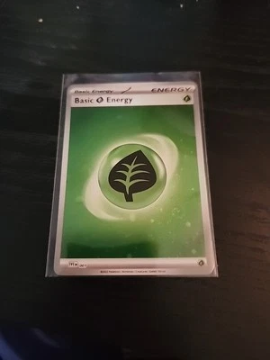 Basic Grass Energy (Cosmos Holo) 001 Sv01: Scarlet & Violet Base Set Holo - Image 1 of 4