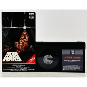 Vintage Star Wars BETA Hi-Fi Stereo CBS/Fox Video Movie Tape Original 1977 - Picture 1 of 12