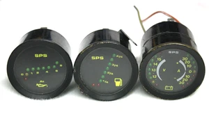 Manometri Olio-Carburante-Batteria 52mm Universale - Foto 1 di 2