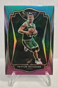 2020-21 Panini Select Premier Level Tie-Dye Prizm /25 Payton Pritchard Rookie RC - Foto 1 di 3