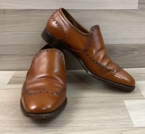 Zapatos sin cordones Crockett and Jones Weston color tostado Reino Unido 7,5 - Imagen 1 de 22