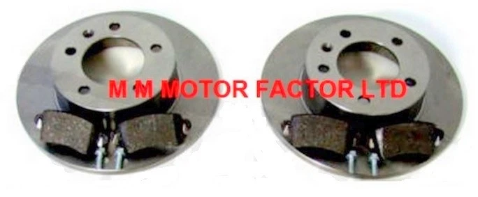 Vauxhall Movano 1.9, 2.2, 2.5 & 2.8 |2000-2010| Rear Brake Discs & Pads - Image 1 of 1