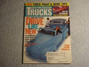 Custom & Classic Trucks 2000 August Classic Hot Rod Modified Custom Trucks - Picture 1 of 1