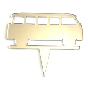 Topper per torte camper, vari colori, dimensioni e opzioni personalizzate - Foto 1 di 4