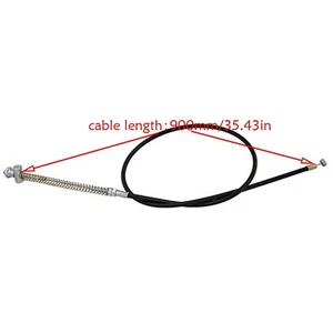Front Drum Brake Cable Wire 900mm for Mini Dirt Pit Bike Quad Go Kart Buggy ATV - Foto 1 di 4