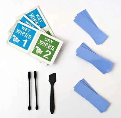 AMAWI TECHNOLOGIES Frostbite 9x Wärmeleitpad 6 W/mk | (je 3 Stück 70x20x(0,5 mm/1,0 mm/1,5 mm))