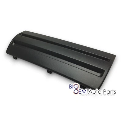 GMC Sierra 1500 2014 2015 matrícula delantera negra borrar cubierta OEM 22877653 Foto 1 de 4