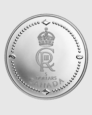 Canada (2023) His Majesty King Charles III's Royal Cypher $5 Pure Silver Coin