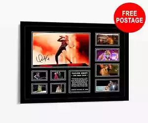 TAYLOR SWIFT THE ERAS TOUR AUSTRALIA 2024 SIGNED FRAMED MEMORABILIA L/EDITION - Picture 1 of 1