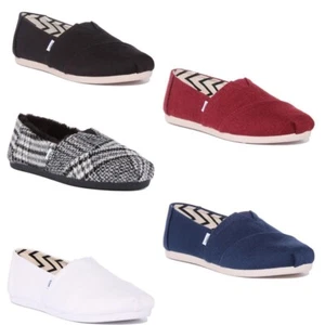 TOMS Alpargata Recycled Baumwolle Espadrille Schuhe Marineblau Damen Größe 3 - 8 - Bild 1 von 34