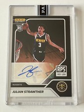 2023 Panini Instant NBA RPS First Look JULIAN STRAWTHER Rookie RC Black 1/1 AUTO