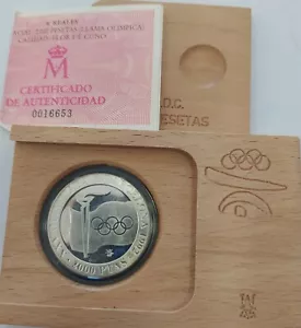 España 2000 pesetas, 1991 XXV Juegos Olímpicos de Verano, Barcelona 1992 - Antor - Imagen 1 de 5