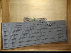 ✔️ WORKING DELL KB216P GREY USB KEYBOARD 082YG3 - GRADE B - UK SELLER - Picture 1 of 6