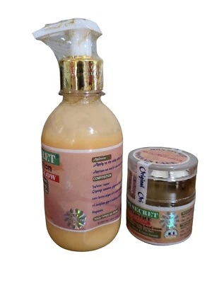 Mon secret Natural Glow fast action body lotion & face cream. evob seal - Image 1 of 4