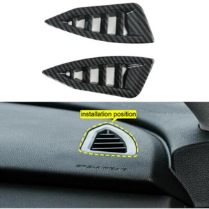 Cubierta de salida de aire para tablero de fibra de carbono para Subaru Outback 2021 2022 - Imagen 1 de 5