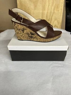Sandalias de cuña Andiamo Hypo Drive alpargata para mujer talla 11W nuevas en caja Foto 1 de 4
