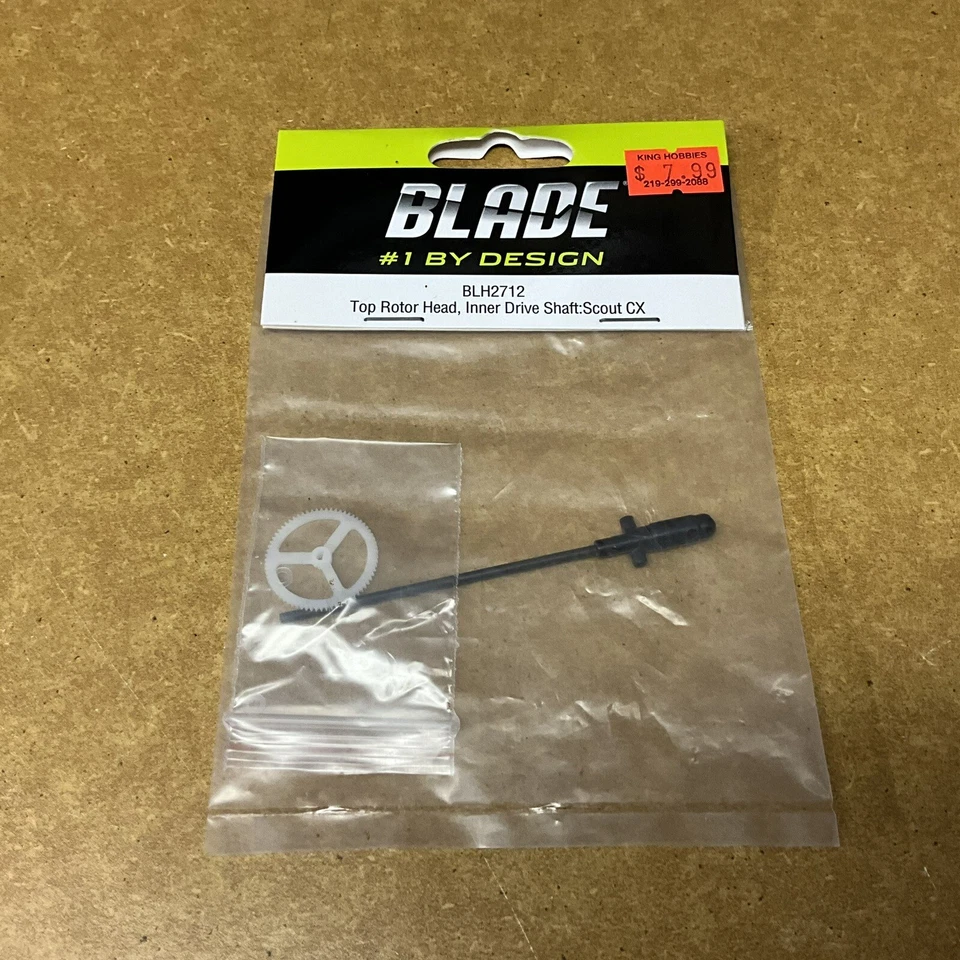 Blade (BLH2712) Scout CX Top Rotor Head/Inner Drive Shaft (NIB) - Image 1 of 1