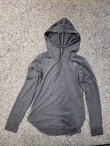 Women's Reebok Long Sleeve Hoodie, Gray, Size Small, Worn Once - Picture 1 of 4