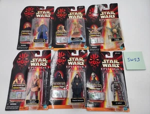 Star Wars Episode I w/CommTec Collection 2 Lot Of 6 Figures - Picture 1 of 13