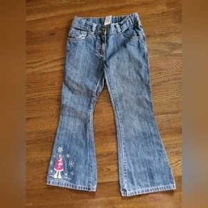 Vtg GYMBOREE Girls 6 winter skater jeans - Picture 1 of 7