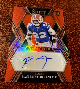 2023 Select DP Rashad Torrence II X-Factor RED Prizm Rookie Auto GATORS/ LA RAMS - Picture 1 of 2