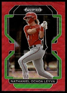 Nathaniel Ochoa Leyva 2022 Panini Prizm Draft Picks #PDP171 Red Wave - Picture 1 of 2