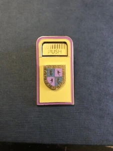 OLD LE Disney pin HTF Trash Can Magic Kingdom Fantasyland Tinker Bell Coat Arms - Picture 1 of 3
