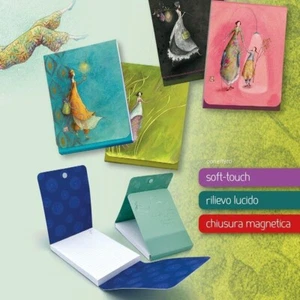 Aquarupella Block Notes da borsetta con chiusura magnetica illustratrice Gaelle - Foto 1 di 5