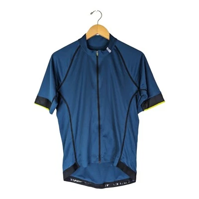 Мужская велосипедная майка REI Co-op Cycles средний размер синяя на молнии для верховой езды на велосипеде - Изображение 1 из 4