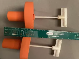 2x Corning 100mm Spinnerkolben Tops (Schraubkappe, Magnetpaddel, Kurzwelle) - Bild 1 von 3