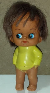 BAMBOLINA DI 14 CM - BABY DOLL FABBRICAZIONE HONG KONG ANNI 60 - Foto 1 di 8