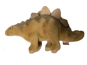 Vintage Gund Stegosaurus Dinosaurier braun - Bild 1 von 9
