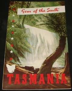 TASMANIA GEM OF THE SOUTH 1940s TOURIST MAGAZINE Mint - Picture 1 of 5