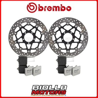 KIT PASTIGLIE + DISCHI BREMBO DUCATI 749 S 749 2007 ANTERIORE [RC - Flottante] 2 Foto 1 de 4