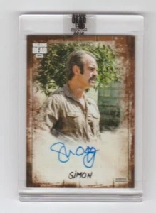 WALKING DEAD AUTOGRAPH COLLECTION STEVEN OGG/SIMON #01/25!! HTF ITEM!! - Picture 1 of 1