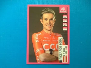 Figurina Ciclismo Panini 102 GIRO D'ITALIA n.163 Riccardo Zoidl CCC Team - Imagen 1 de 1