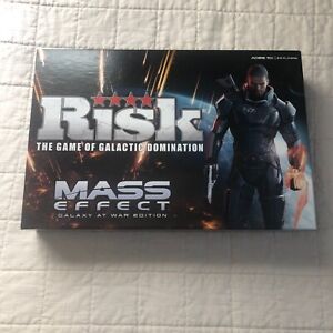 Risk Game Of Galactic Domination Mass Effect, Galaxy At War Edition Board game