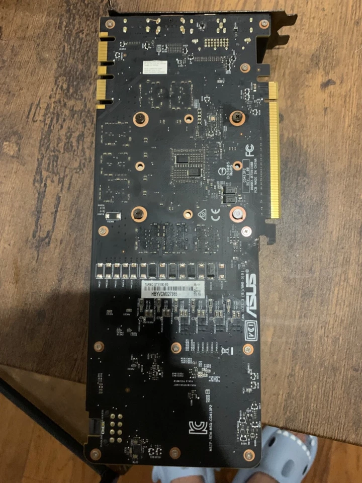 Tarjeta de gráficos ASUS NVIDIA GeForce GTX1080 8 GB DDR5X - (TURBO-GTX1080-8G) Foto 1 de 1