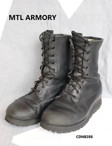 CANADIAN FORCES BLACK MK III LEATHER COMBAT BOOTS SIZE 5 1/2- 6E - Bild 1 von 3