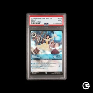 Disney Lorcana Belle Strange But Special Enchanted First Chapter #214 PSA 9 - Bild 1 von 2