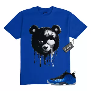 Foamposite Royal International Blue One Air White Black T Shirt to Match SLB - Picture 1 of 1