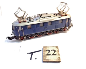 Märklin/Hamo E-Lok  E-1835 Nr. 3024 Gussgehäuse, Bescheibung + OVP HO (Los T22) - Bild 1 von 5